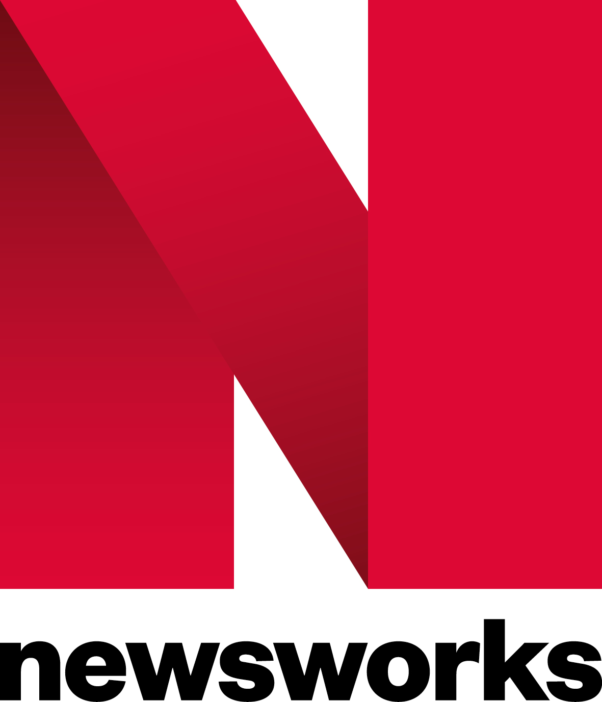 Newsworks Main Stacked Red black